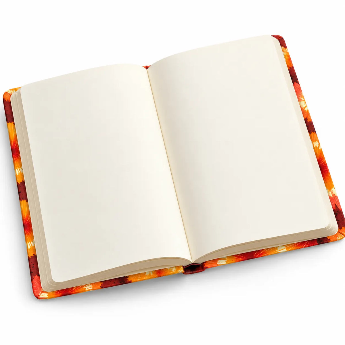 Vibrant Abstract Floral Burst Notebook