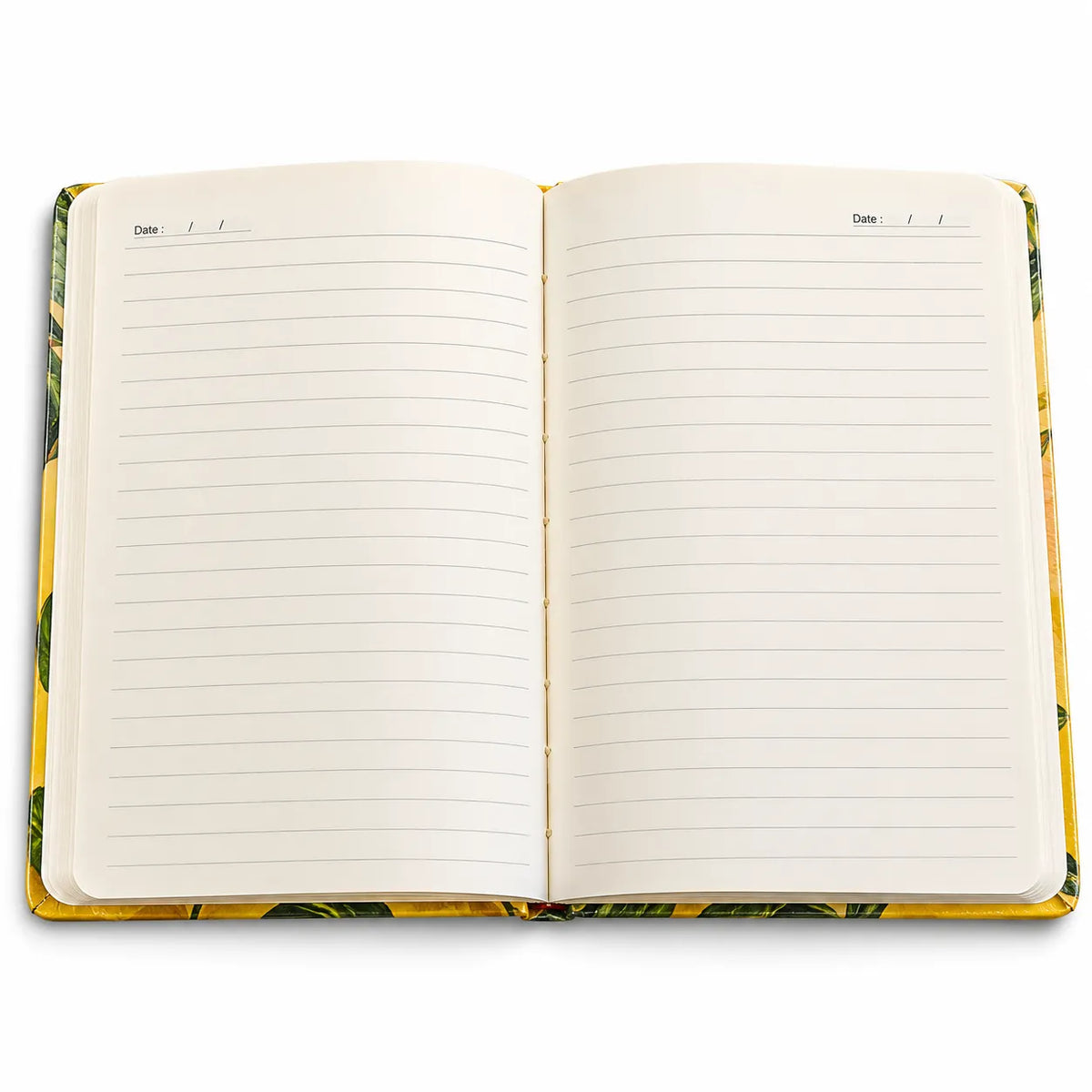 When Life Gives You Lemons Make Lemonade – Botanical Hard Cover Ruled Notebook, 192 Pages, 10.5 × 14.8 cm