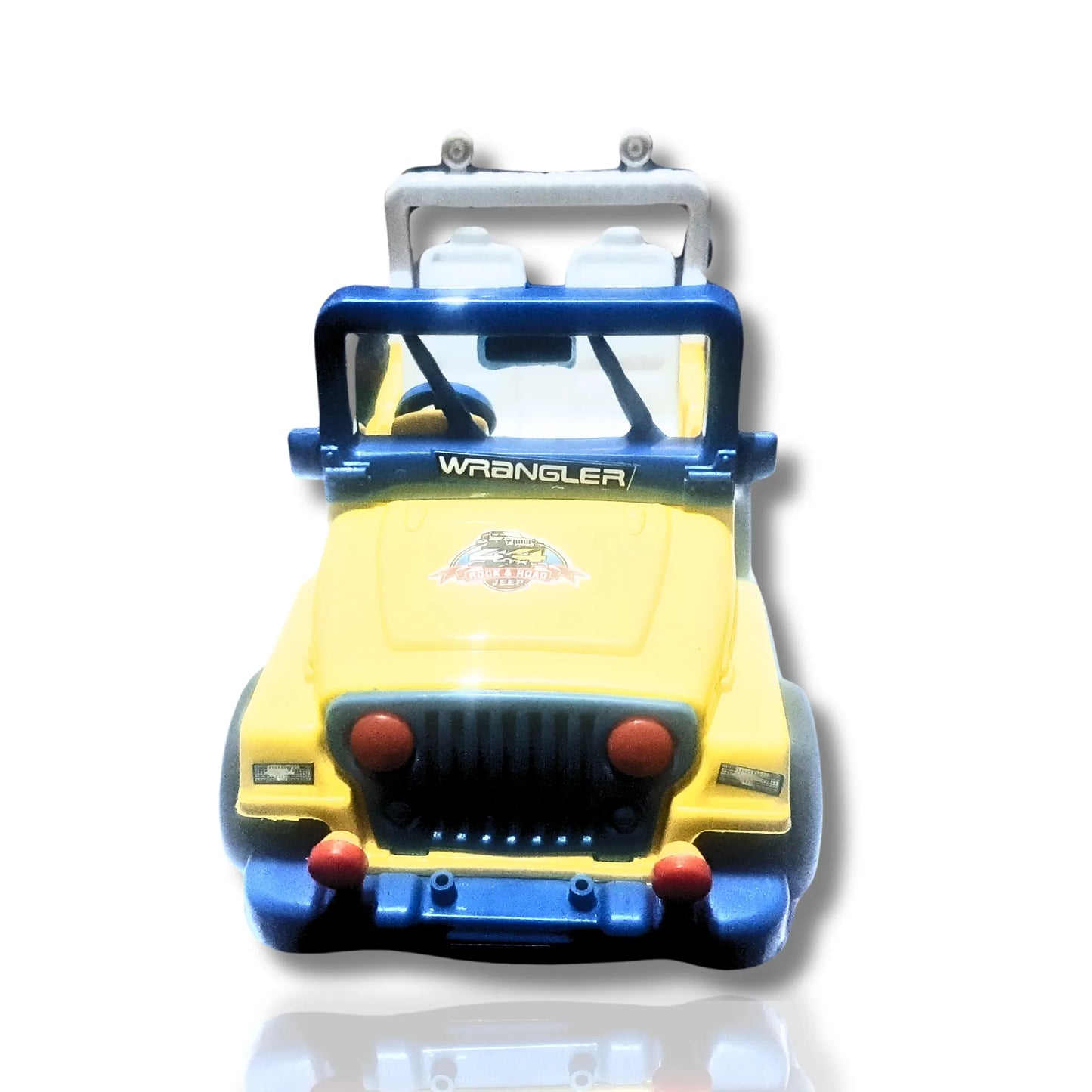 Wrangler Style Model Jeep Toy for Kids | Friction Powered Mini Jeep Car | 3 Color Variants