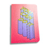 YOU CAN DO IT” Pink 3D Typography Ruled Notebook