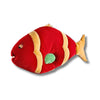 Soft Plush Fish Toy for Kids | Cute Stuffed Fish Plush Pillow | Ultra Soft Cuddly Sea Animal Toy | Red Fish Soft Toy (30 cm)