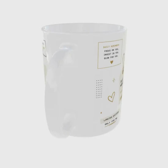 Expensive But Worth It ceramic mug with premium black and gold typography.