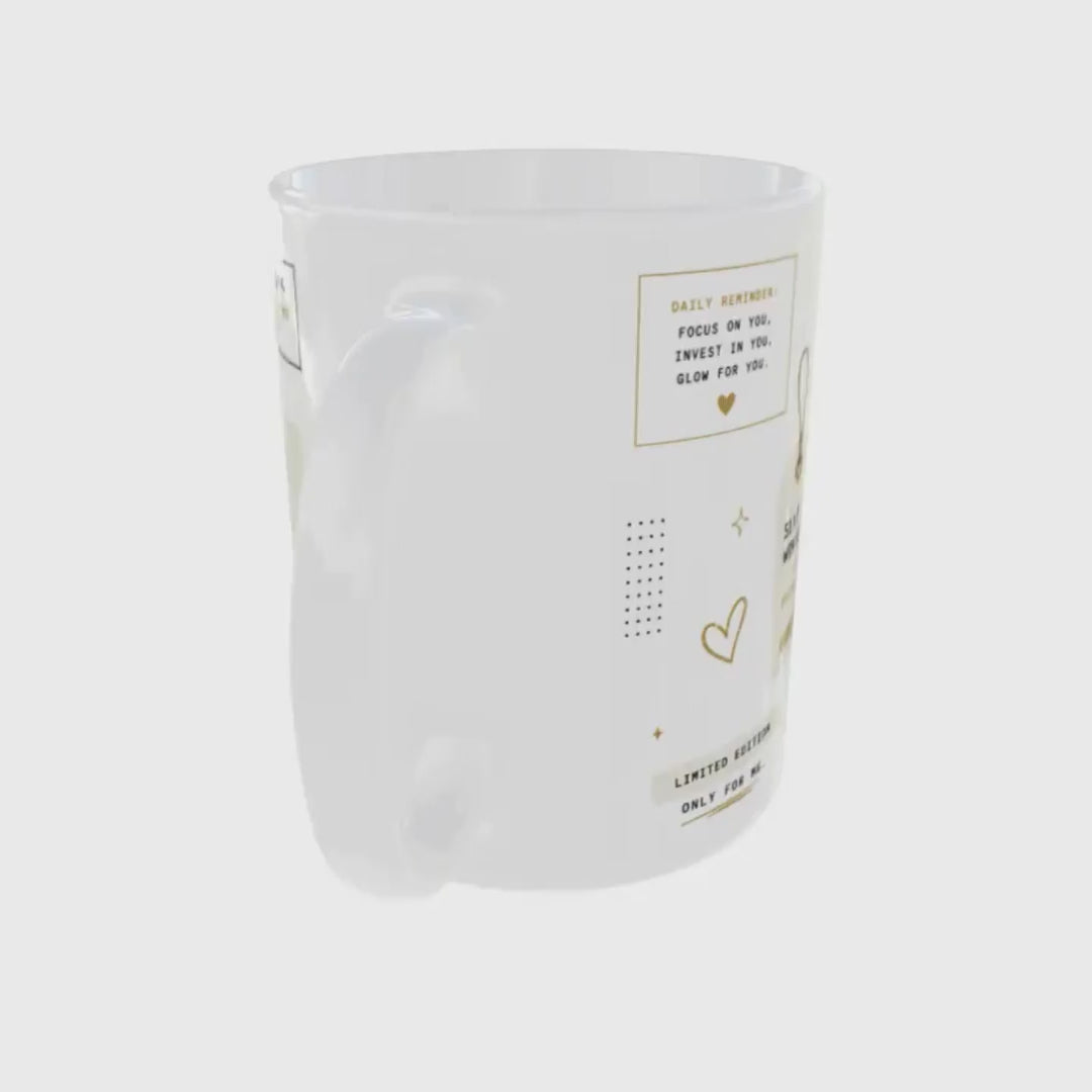 Expensive But Worth It ceramic mug with premium black and gold typography.